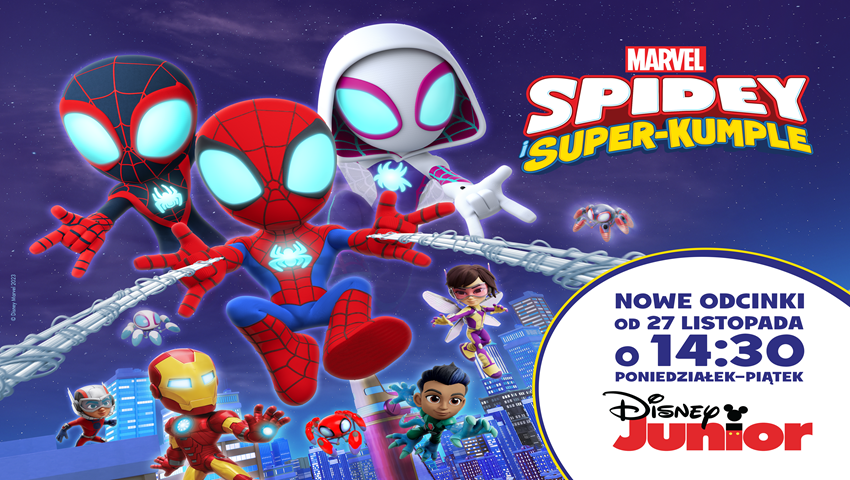 Spidey i Super-Kumple od 27 listopada na kanale Disney Junior
